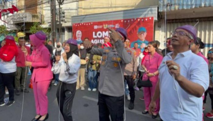 Lomba Agustusan Meriahkan CFD Jalan Dhoho, Perkuat Silaturahmi Warga dan Pemkot Kediri