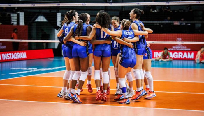Italia Hancurkan Brasil 3-0, Melaju ke Final Bola Voli Dunia U-21 Putri