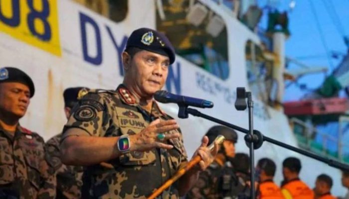 KKP Tangkap Kapal Ikan Asing Raksasa Asal Filipina, Diduga Curi Ikan Hingga Ratusan Ton