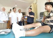 Menpora Erick Thohir Tinjau RSON, Dorong Penguatan Sport Science untuk Atlet Nasional