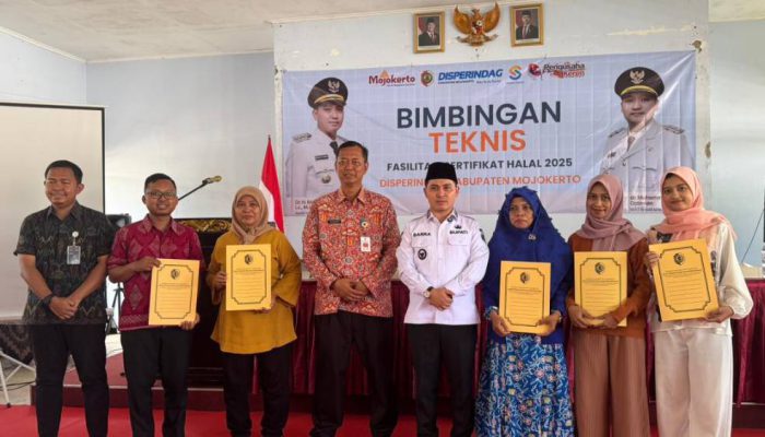 Dorong Industri Halal, Pemkab Mojokerto Gelar Sertifikasi Halal Gratis bagi IKM