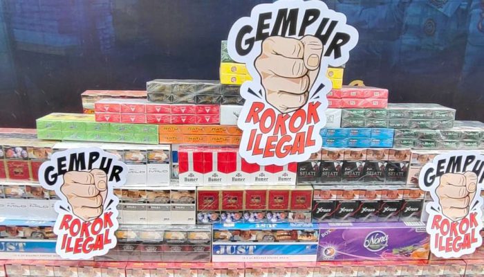 Bea Cukai Jatim Sita 239 Juta Batang Rokok Ilegal Hingga September 2025