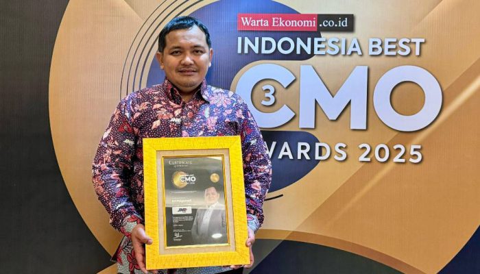 Best CMO 2025, Eri Palgunadi Persembahkan Kado untuk HUT ke-35 JNE