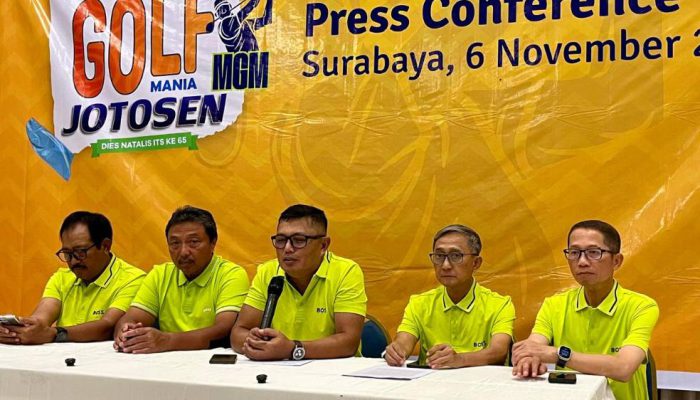 Turnamen Golf JOTOSEN Resmi Masuk Agenda Dies Natalis ITS