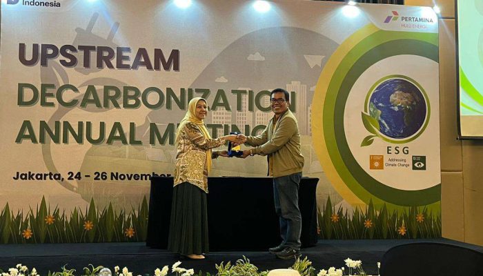 PHE OSES Perkuat Komitmen Net Zero lewat Penghargaan Dekarbonisasi