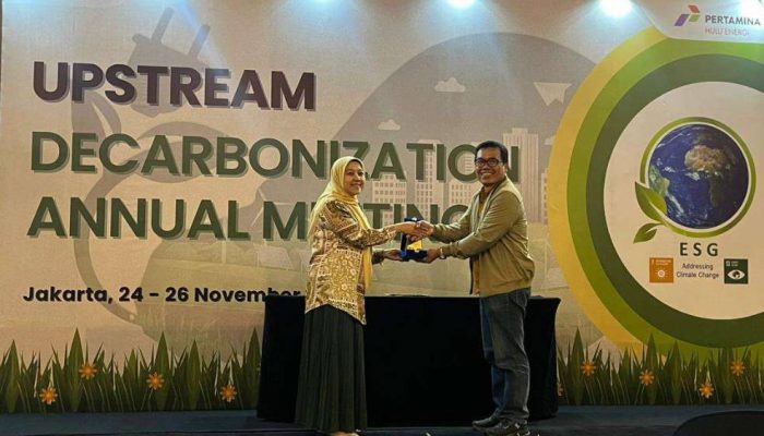 PHE OSES Perkuat Komitmen Net Zero lewat Penghargaan Dekarbonisasi