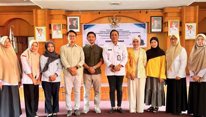 Tingkatkan Layanan Publik, Pemkab Soppeng Gelar Coaching Clinic SKM