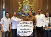 Kadin Surabaya Distribusikan MCK Portable dan Air Bersih ke Lokasi Bencana
