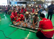 TPK Berlian Bekali TKBM dengan Pelatihan Basic Life Support dan Refresh mentah K3