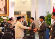 Prestasi Dijaga, Presiden Prabowo Serahkan Rp465,25 Miliar untuk Pahlawan SEA Games