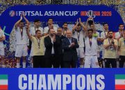 Tahan Indonesia 5-5, Iran Juara Futsal Asia Lewat Adu Penalti