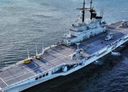 Sejarah Baru TNI AL, Kapal Induk Hibah Italia Menuju Indonesia