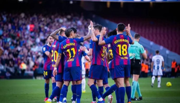 Menang 3-0 atas Levante, Barcelona Kembali Kuasai Puncak Klasemen