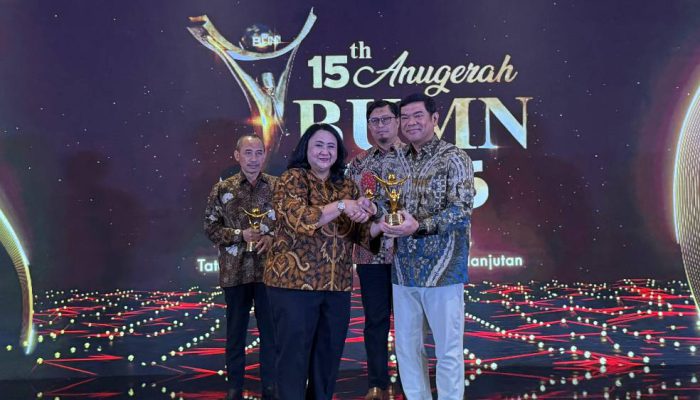 Transformasi Digital Berbuah Prestasi, TTL dan Dirutnya Raih Penghargaan di Anugerah BUMN Award 2026