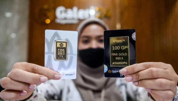 Emas UBS dan Galeri24 Terkerek Naik Rp11 Ribu per Gram