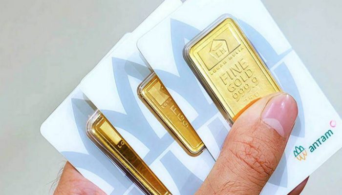 Pasar Emas Konsolidasi, Emas Antam Tetap Rp2,857 Juta