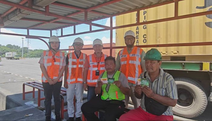 Dorong Layanan Bersih, TPS Edukasi Pengemudi Truk soal Anti Penyuapan