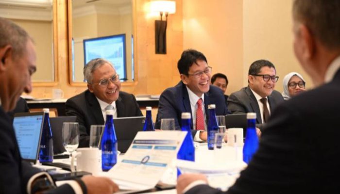 Purbaya Temui Investor Potensial di AS, Jelaskan Kekuatan Ekonomi Indonesia