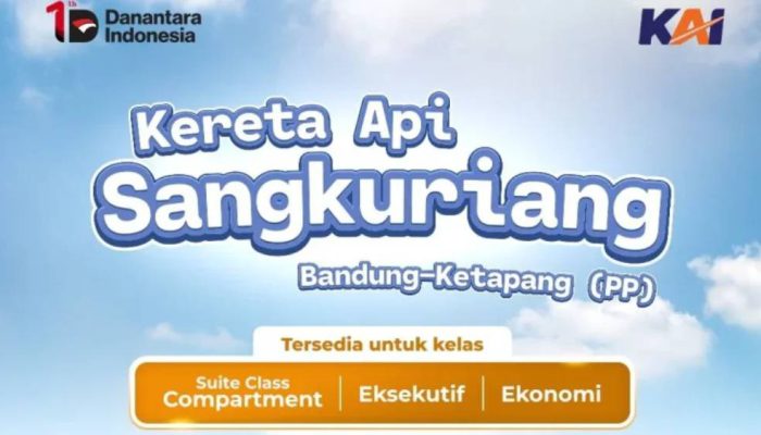 1 Mei 2026, KA Sangkuriang Resmi Beroperasi dan Singgah di Stasiun Daop 5