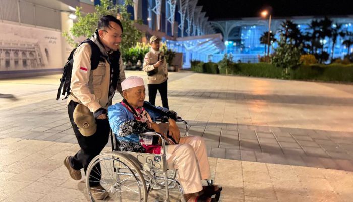 Daker Bandara Perkuat Layanan untuk Jemaah Haji Lansia