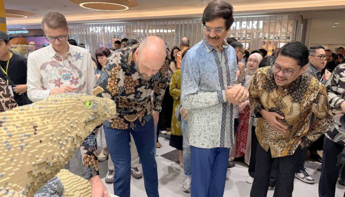 Gerai Lego Terbesar di Asia Tenggara Dibuka di Jakarta, Ada Koleksi Komodo, Becak hingga Peta Indonesia