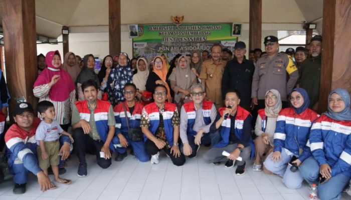 PGN Gelar Edukasi di Tembelang, Jamin Keamanan Jaringan Gas 24 Jam