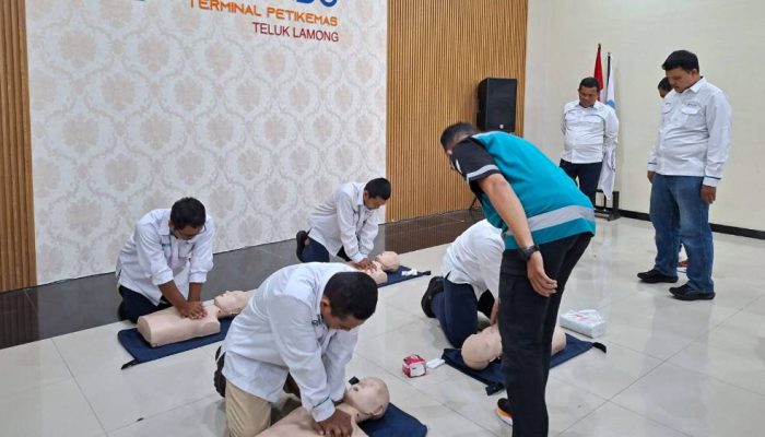 PT Terminal Teluk Lamong Perkuat Kompetensi Pegawai dalam Penanganan Pertolongan Pertama