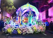Mobil Hias Pelindo Tampilkan Harmoni Laut dan Budaya di Surabaya Vaganza