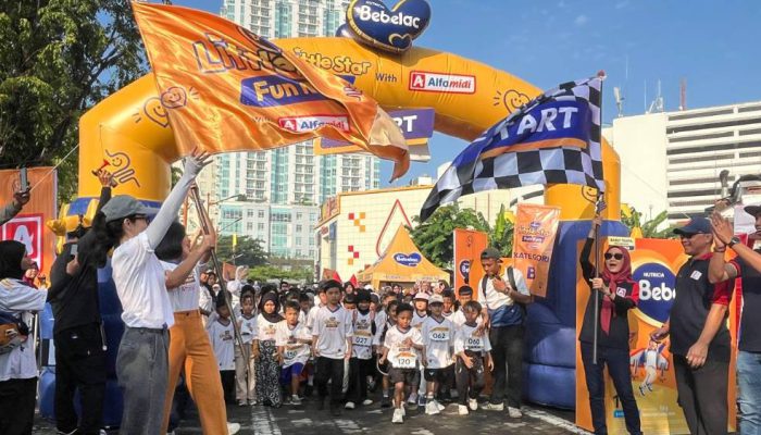 Dukung Tumbuh Kembang Anak, Bebelac dan Alfamidi Sukses Gelar Little Star Fun Run Surabaya 2026