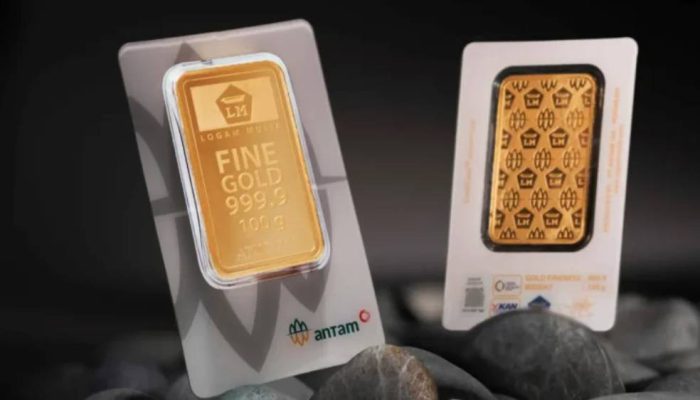Harga Emas Antam Hari Ini Flat, Ukuran 1 Gram Dibanderol Rp2,72 Juta