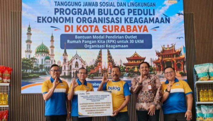 Bulog Perkuat Ekonomi Berbasis Komunitas, 30 UMKM Mitra RPK Terima Bantuan Rp5,3 Juta