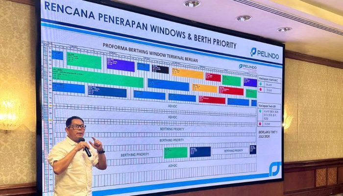 TTL Optimalkan TPK Berlian dengan Berthing Window dan Berthing Priority
