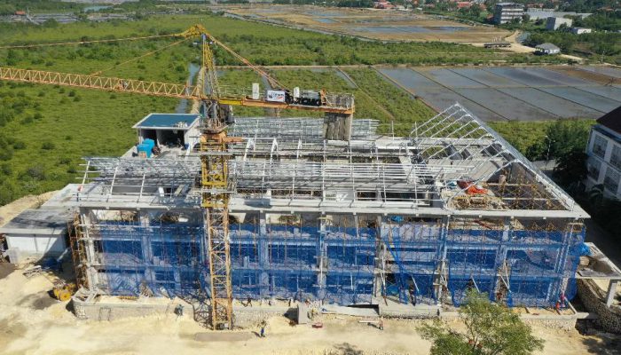 Progres Pembangunan Gedung Kesehatan Politeknik Negeri Madura Capai 50,7 Persen, Target Rampung Agustus 2026