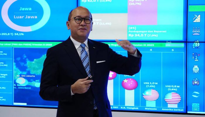 Realisasi Investasi Semester I/2026 Tembus Rp 1.010 Triliun, Berikut Lima Provinsi Penyumbang Terbesar