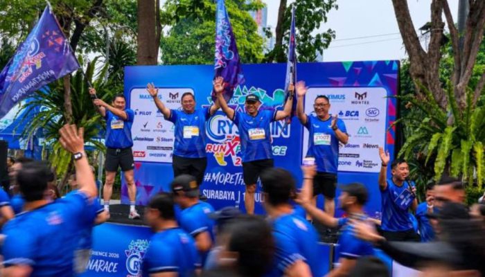 Jadi Kota Pembuka, 3.500 Peserta Meriahkan Crystalin RunXperience Surabaya 2026