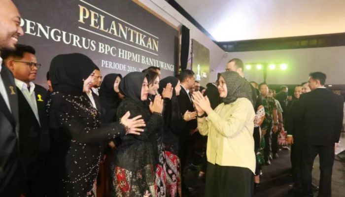 Ipuk Dorong HIPMI Banyuwangi Jadi Lokomotif Inovasi dan Penggerak Ekonomi Daerah