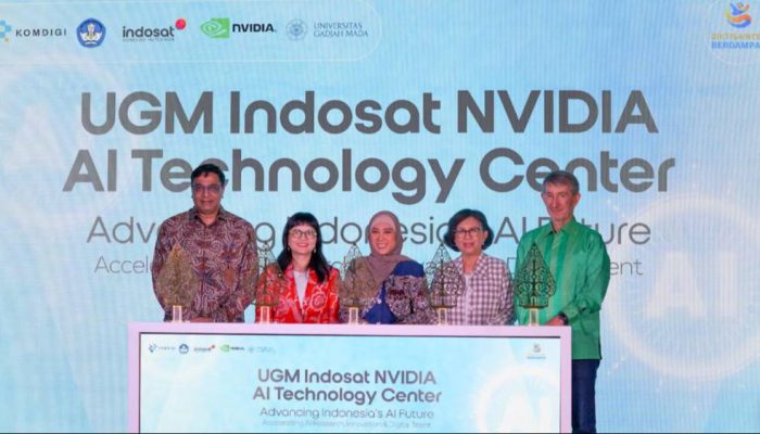 UGM Indosat NVIDIA AI Technology Center Resmi Diluncurkan di Yogyakarta