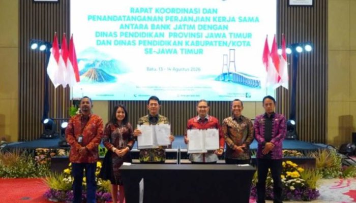 Bank Jatim-Dinas Pendidikan Teken PKS Perkuat Sinergi Layanan Perbankan