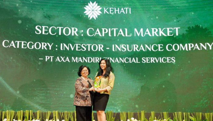 AXA Mandiri Raih ESG Award 2026 by KEHATI, Perkuat Komitmen pada Asuransi Inklusif dan Investasi Berkelanjutan