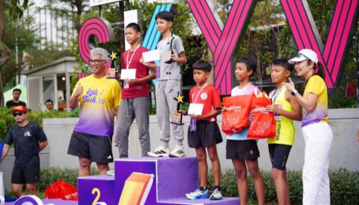 Kids Dash 3.0 Hadirkan 250 Peserta, CitraLand Driyorejo CBD Luncurkan Evander “Beli Rumah Bonus Toko”