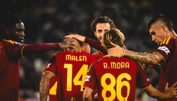 AS Roma Pesta 4-0 atas Fiorentina, Malen Cetak Hat-trick