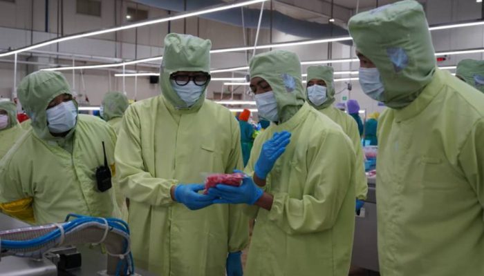 Kunjungi Pabrik BMI di Surabaya, Wamen Perindustrian Tekankan Tiga Fokus Penguatan Daya Saing Industri Pengolahan Hasil Perikanan