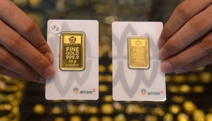 Harga Emas Antam Hari Ini Anjlok Rp 48.000 jadi Rp 2.670.000 per Gram