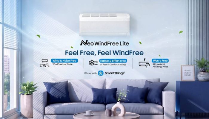 Samsung Neo WindFree Lite Hadir Mulai Dari 0,5 PK Sampai 2 PK: Sejuk Tanpa Hembusan Angin Langsung, Kini Lebih Terjangkau