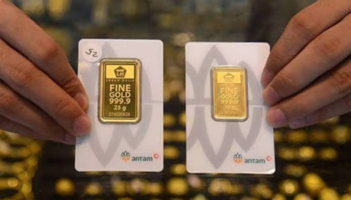 Harga Emas Antam Hari Ini Turun Rp 10.000, Cek Rinciannya