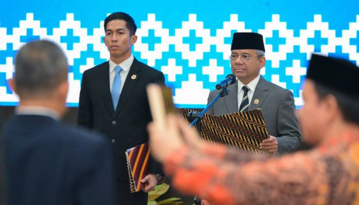 Sepekan jadi Menkeu, Suahasil Lantik Pejabat Pimpinan Tinggi Pratama