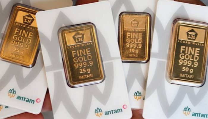 Harga Emas Antam Hari Ini Turun Rp 17.000 per Gram