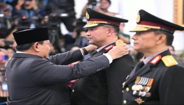 Prabowo Lantik Suyudi Ario jadi Kapolri Gantikan Listyo Sigit