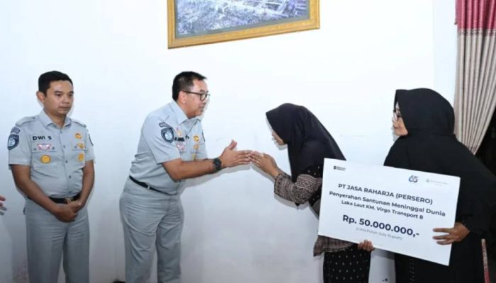 Santunan Korban KM Virgo Disalurkan, Jasa Raharja Pastikan Hak Ahli Waris Terpenuhi