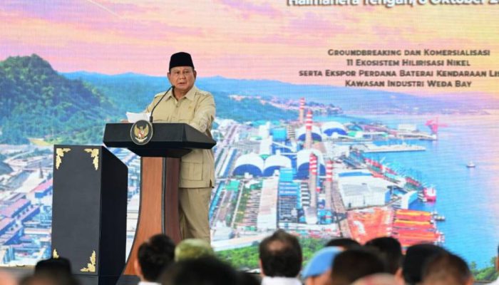 Prabowo Sebut Ekspor Perdana Baterai Kendaraan Listrik Bukti Nyata Strategi Hilirisasi Indonesia